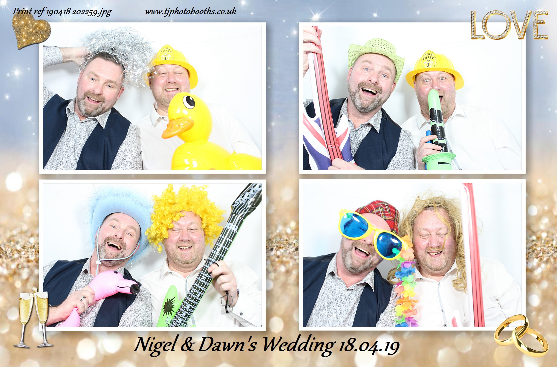 Nigel & Dawn's Wedding | View more photos from the event at gallery.tjphotobooths.co.uk/u/TJPhotobooths/Nigel-Dawns-Wedding
